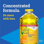 Pine-Sol Multi-Surface Cleaner, 2x Concentrated Formula, Lemon Fresh, 80 Fl Oz - Image 2