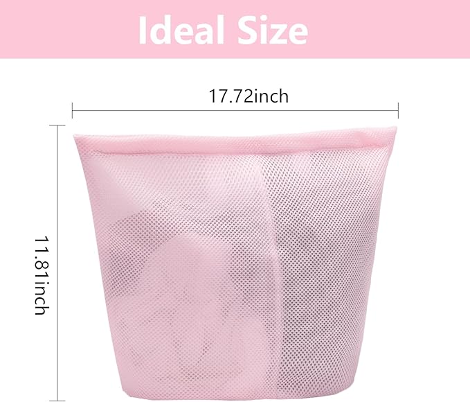 laundry bag with handles mesh laundry bags washing machine laundry totes travel - Image 2