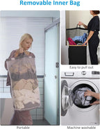 efluky Slim Laundry Basket - Image 6