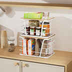 Extra Large 2 Pack Stackable Pantry Organizers - Image 7
