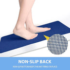 Non-Slip Bathtub Mat, 2 Pack Anti Slip Shower Mat, Fast Drying Bathtub Mats - Image 3