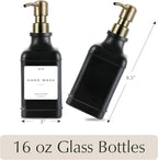 Emerson Essentials Soap Dispenser, Dish Soap Dispenser, Soap Bottle Bathroom Set - Image 2