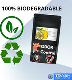 Outdoor Trash Can Odor Eliminator Cover Lemon Scented Durable Elastic Bag - Image 3