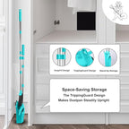 Upgrade Broom with Dustpan Combo Set, Broom and Dustpan Set with 51'' Long - Image 7