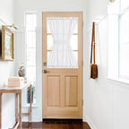 NICETOWN Classroom Window Cover Sheer Lockdown Shade, Front Door Curtains by NICETOWN