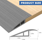 Vinyl Door Threshold Flooring Transition Strip Self Adhesive Carpet Edging Strip - Image 6