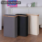 60L Slim Laundry Hamper, Laundry Basket - Image 3