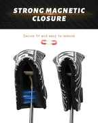 Big Teeth Golf Club Covers Full Set Driver Headcover Fairway Wood Hybrid Golf - Image 6