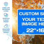 Custom Aluminum Weatherproof Metal Sign - Image 4