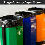 Extra Heavy Duty Black Contractor Garbage Bags 55 Gallon, 50 Trash Bags - Image 9