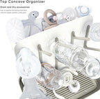 Termichy Baby Bottle Drying Rack: Large Vertical Bottle Dryer Rack Holder - Image 4