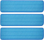 3 Pack Microfiber Pad Universal Commercial 17-18 Inch Head- Heavy Duty by Unknown