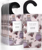 ROSE COTTAGE Large 12 Packs Cedar Wood Hanging Closet Deodorizer Air Freshener by ROSECOTTAGE