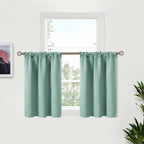BGment Sage Green Curtains 36 Inch Length by BGment