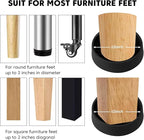 Rubber Non-Slip Furniture Pads Furniture Casters Cup Floor Protector - Image 6