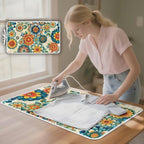 Boho Ironing Mat Foldable Ironing Pad Portable Board Iron Board Alternative - Image 3