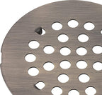 rrajj 4-1/4 Inch Round Snap-in Shower Floor Drain Cover Replacement Cover - Image 5