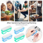 Handle Grip Nail Brush, Hand Fingernail Brush Cleaner Scrubbing Kit Pedicure - Image 4