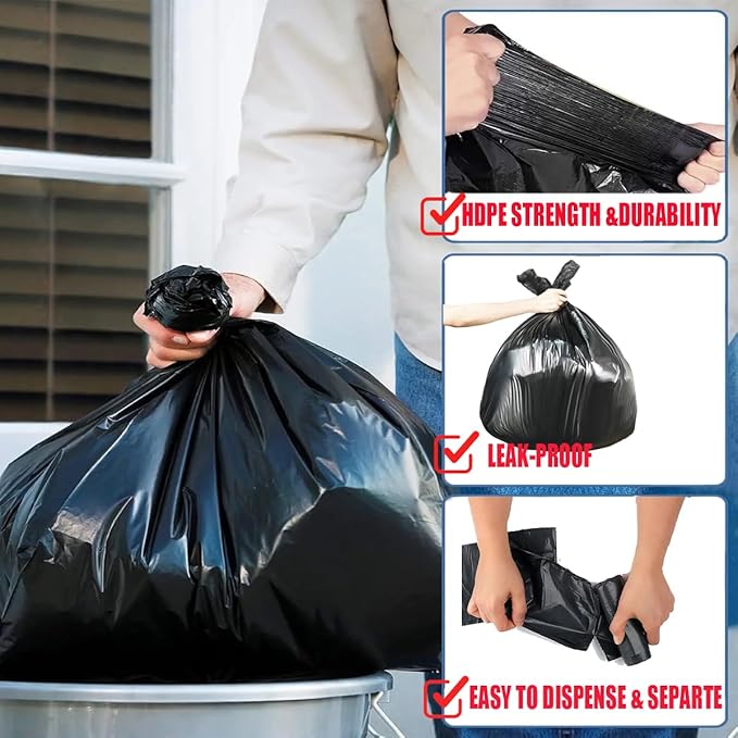 33 Gallon Trash Bags, Construction, Industrial, Janitorial - Image 5