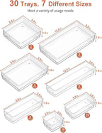 SMARTAKE 30-Piece Drawer Organizer - Image 2