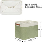 DULLEMELO 2-Pack Large Storage Baskets - Image 2