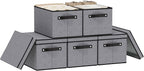 Storage Boxes, 15 x 9.8 x 8.3 Inch Baskets by YheenLf