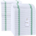 Dish Towels Set Size 15x25 Inch, 100% Cotton Soft & Absorbent Linen Kitchen by Avalon+Kitchen