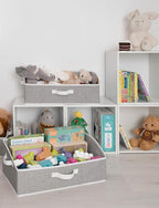 StorageWorks Closet Storage Bins, Trapezoid Organizer Box - Image 4