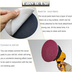 15 PCS 5 Inch Hoop and Loop Multipurpose Scrubber Scouring Pads - Image 3