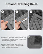 HAMARA Front Door Mat for Outside Entrance 35.5"x17" – Anti-Slip Dirt-Trapping - Image 4