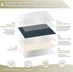 Canvas Repair Tape 4×70 Inch Waterproof Self-Adhesive Fabric Repair Patch - Image 2