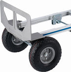 2 in 1 Aluminum Hand Truck Dolly 770lbs Weight Capacity Convertible Hand Truck - Image 7