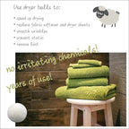 Three by Three Seattle Felt·Like·it!™ Wool Dryer Balls + Storage Bin: Reduce - Image 6