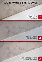 Tile Grout Repair, Grout Filler Tube Repair Kit, Tile Grout Paint, Grout Sealer - Image 7