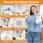 Pressurized Handheld Steam Cleaner - Image 7