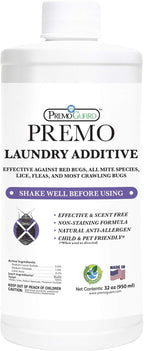 Bed Bug & Mite Laundry Detergent Additive by Premo Guard – 32 oz – Child & Pet by PremoGuard