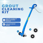 Electric Stand-Up Grout Cleaning Machine – Compact Lightweight Floor Scrubber - Image 2