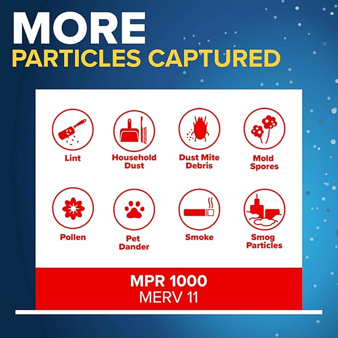 Filtrete 14x25x1 AC Furnace Air Filter, MERV 11, MPR 1000, Micro Allergen - Image 5