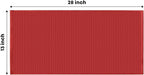 Artoid Mode 100% Cotton Dark Red Waffle Weave Kitchen Dish Cloths, 13x28 Inch - Image 7