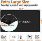 Warome Silicone Mat, 78.7”x 23.6” Heat Resistant Mats - Image 3