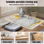 Sunflower Ironing Mat Pad for Table Portable Travel Iron Blanket Vintage - Image 6