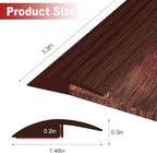 3.3Ft Carpet Floor Transition Strip, Self Adhesive Floor Edging Trim Strip - Image 2