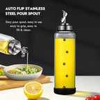 Glass Olive Oil Dispenser Bottle - Image 6