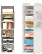 Extra Deep Hanging Closet Organizer by ALLTIDYUP