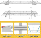 Ultrawall Garage Wall Shelves, 2 x 4 ft Wall Mounted Storage Shelves, Heavy - Image 6