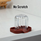 Zulay Kitchen Small Silicone Sponge Holder – Space-Saving Sink Organizer Tray - Image 7