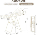 GameGem Clothes Drying Rack, Drying Rack Clothing, Foldable Laundry Drying Rack - Image 6