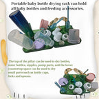 Travel Bottle Drying Rack Space Saving, Foldable Bottle Drying Rack - Image 4