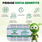 XL Pack of Refrigerator Deodorizer Odor Eliminator – Better than Baking Soda - Image 8