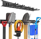 Garage Garden Tool Organizer Wall Mount, Heavy Duty Garage Tool Storage Rack 48 by Wallavant